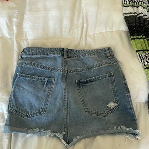 forever 21 denim skirt
